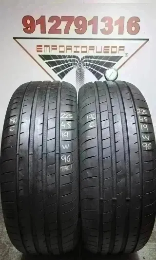 4UD 225 45 19 W GOODYEAR RUEDA AL 90% VIDA UTIL