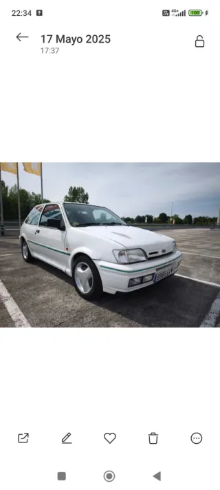 Ford fiesta rs turbo  1991