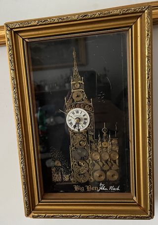 Orologio funzionante con quadro Big Ben ingranaggi