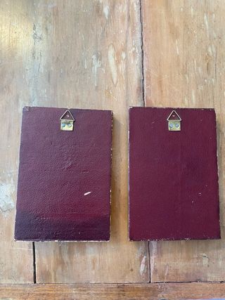 CUADROS FIGURAS CHINAS (Años 60-70)