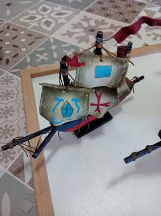 Modellino 3 Caravelle Vintage