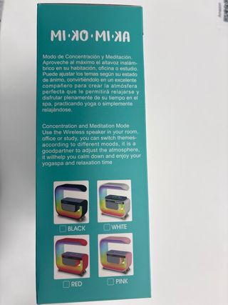 Altavoz LED Carga Inalámbrica Mi-Xo Mi-Xα