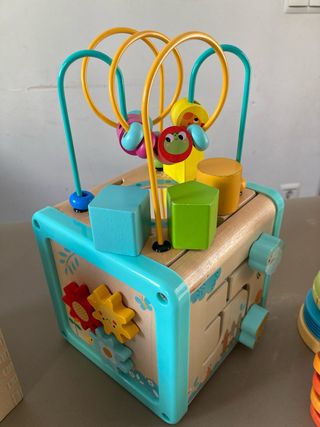 Juguetes estimulación temprana estilo Montessori