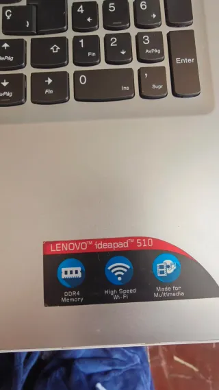 Lenovo Ideapad 510-15ISK Intel i7 12GB RAM