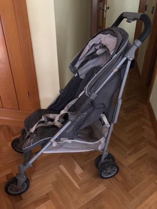 Silla de paseo Maclaren gris