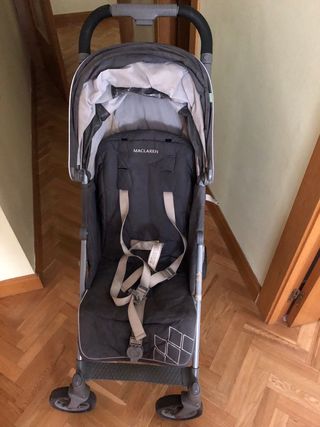 Silla de paseo Maclaren gris