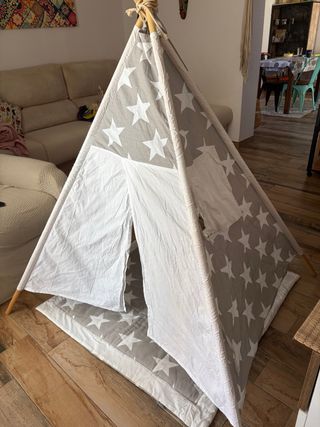 Tienda tipi infantil estrellas