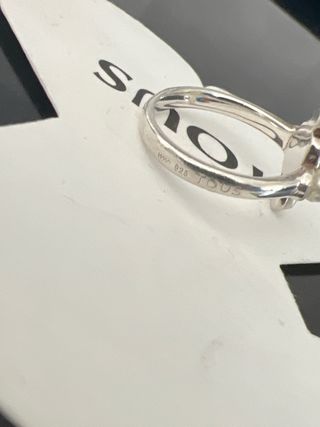 Anillo Tous Plata Perla y Cuarzo Rosa