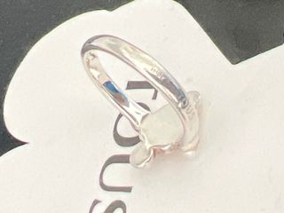 Anillo Tous Plata Perla y Cuarzo Rosa