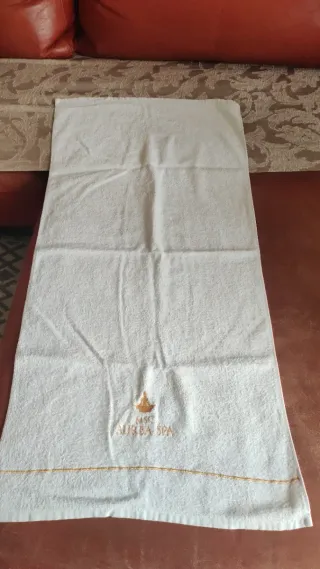 Asciugamani bianco cotone