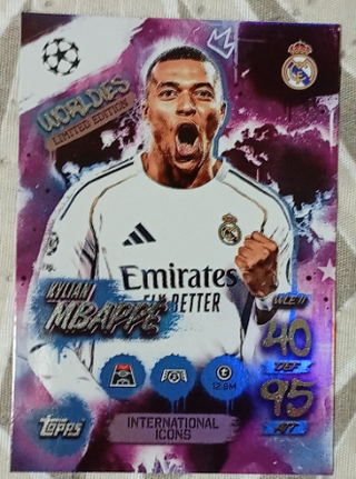 MBAPPE LIMITED EDITION TOPPS MATCH ATTAX 25 26