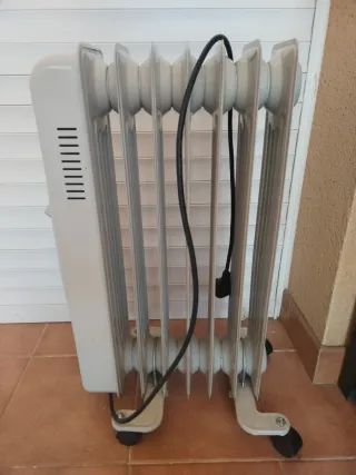 Radiador de aceite gris