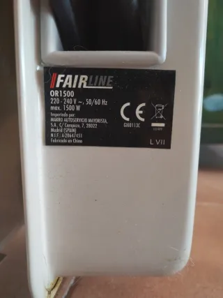 Radiador de aceite gris