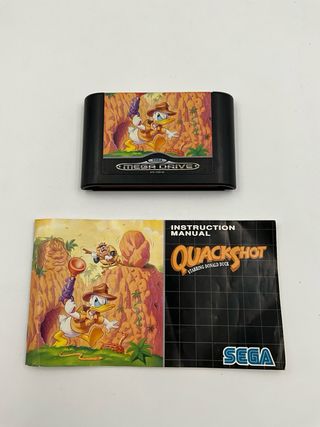 Quackshot Starring Donald Duck Sega Mega Drive