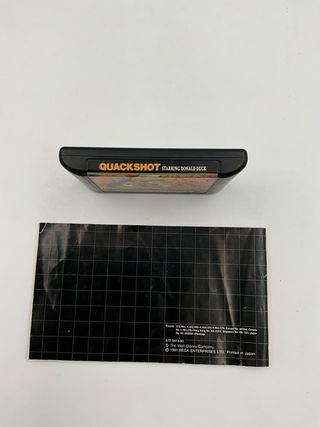 Quackshot Starring Donald Duck Sega Mega Drive