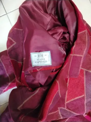 Completo uomo vintage giacca lunga