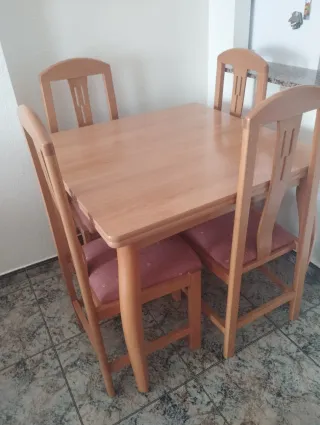 Muebles de comedor de madera