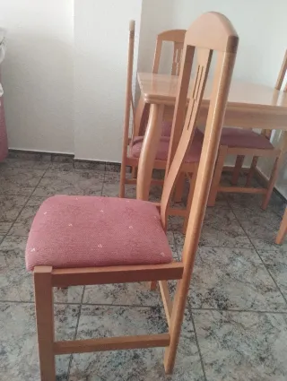 Muebles de comedor de madera