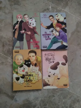 El hombre y el gato 1-11 manga
