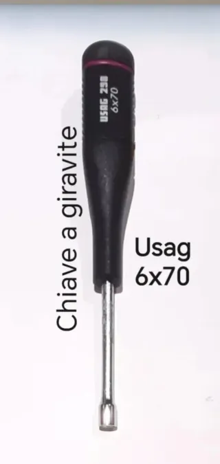 Chiave a bussola esagonale 6x70mm USAG - Nuova