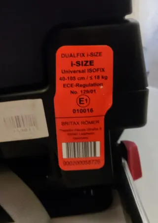 Silla coche Britax Römer