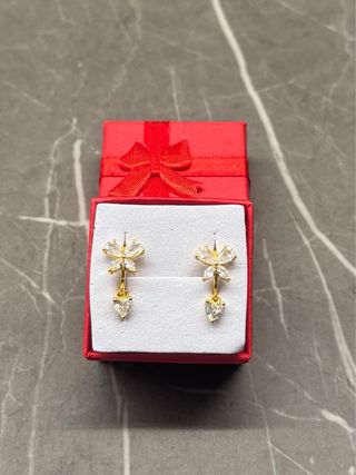 Orecchini farfalla Argento 925  oro