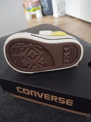 Converse All Star Amarillas Niños talla 18