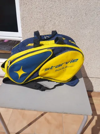 Borsa per racchette StarVie Aquila Space Blu/Giallo