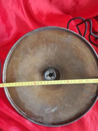 Lámpara estilo industrial metal