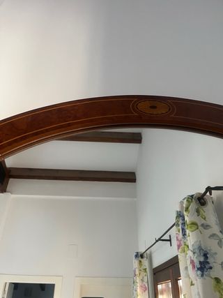 Espejo Madera Raíz Olivo 100x86