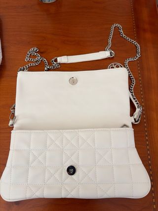 Bolso Don Algodón Blanco Acolchado