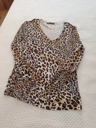 Camisola Zara Tamanho M Animal Print