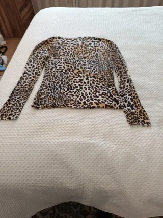 Camisola Zara Tamanho M Animal Print