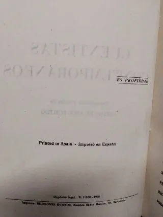Antología Cuentistas Contemporáneos 1957