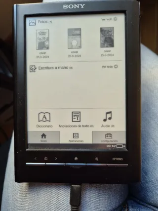 Libro Electrónico Sony Negro