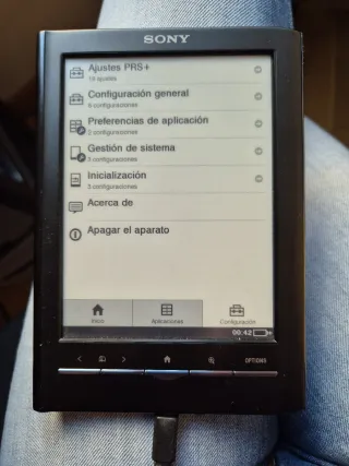 Libro Electrónico Sony Negro