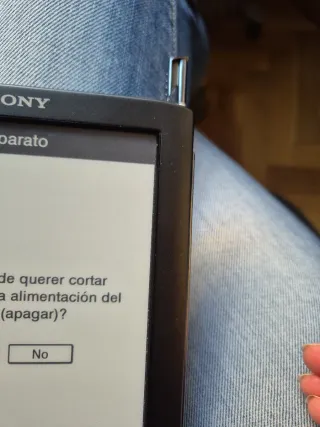 Libro Electrónico Sony Negro