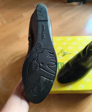 Botines Pitillos Negros Talla 38.