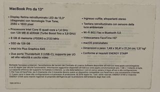 MacBook Pro 13 2019 Touch Bar