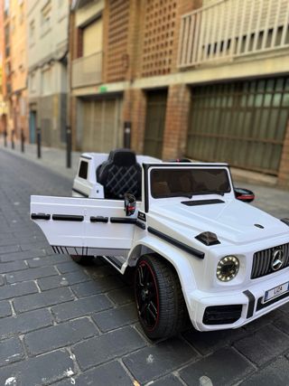 Coche Infantil Mercedes G63 12V Blanco