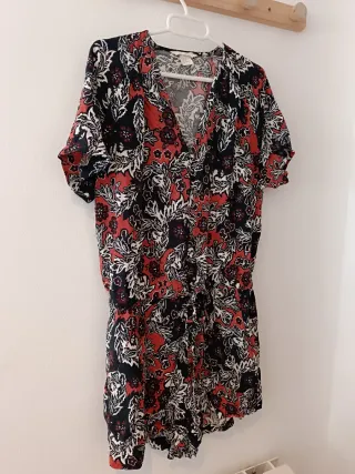 Mono H&M floral talla L