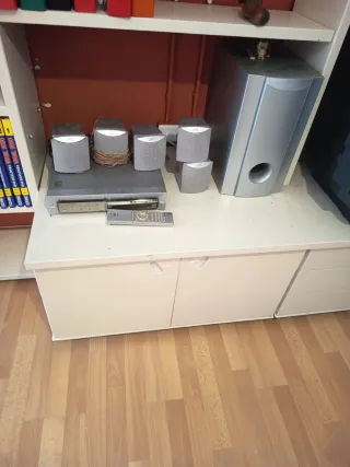 Reproductor DVD JVC Plata