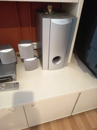 Reproductor DVD JVC Plata