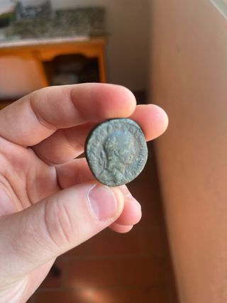 Sestercio Alejandro Severo Moneda Romana