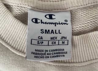 Sudadera Champion Mujer Talla S