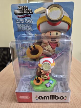 Amiibo Captain Toad & Talking Flower