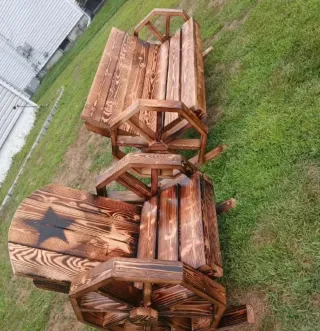 Sillas Mecedora rústica hieleras comedores