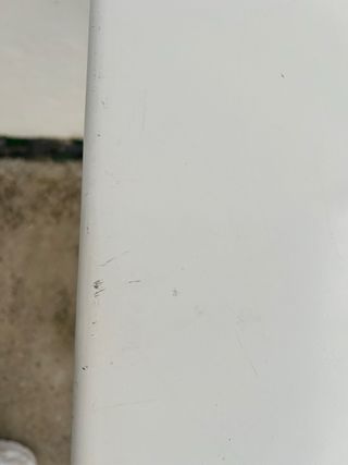 Mesa plegable metálica IKEA blanca