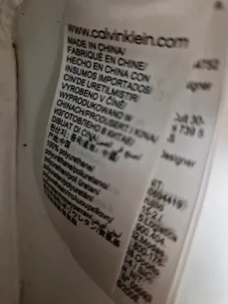 Bolso Calvin Klein Negro y Blanco