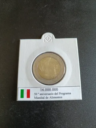 Lote 4 monedas 2 Euros 2004
